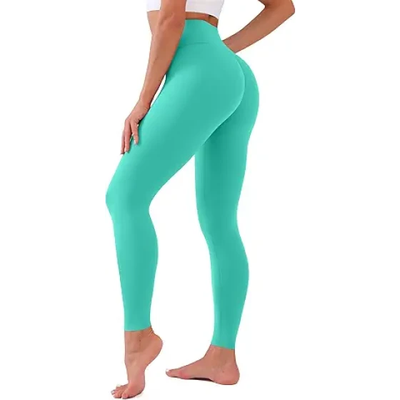 CHANAN 女士高腰紧身裤，不透视，收腹提臀，如黄油般柔软，适合运动健身和跑步