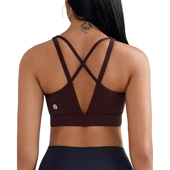 RUNNING GIRL 女士高强度运动文胸，高支撑跑步运动文胸，模杯绑带运动文胸