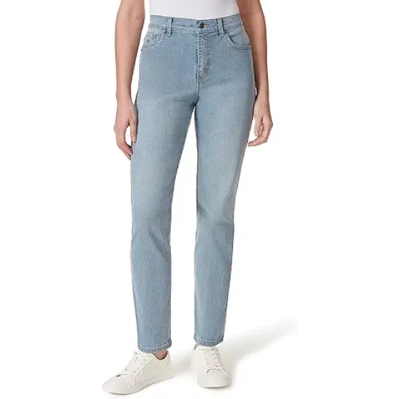 Gloria Vanderbilt 女士经典锥形 Amanda 牛仔裤