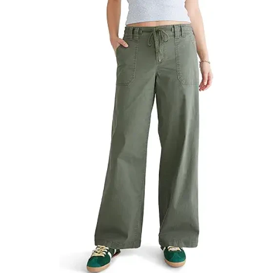 Aeropostale 女士低腰宽松阔腿牛仔裤