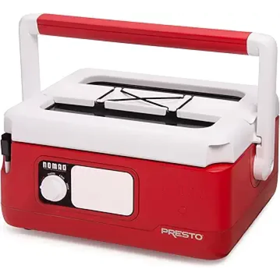 Presto Nomad 旅行慢炖锅，红色，6 夸脱（1 个装）