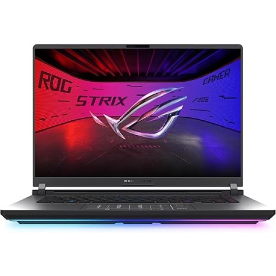 华硕 ROG Strix G16 (2025) 游戏笔记本电脑，配备 16 英寸 ROG Nebula 显示屏（16:10 比例，2.5K 分辨率，240Hz/3ms 响应时间），NVIDIA® GeForce RTX™ 5070 Ti 显卡