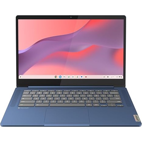 联想 IdeaPad Slim 3 Chromebook - 2024 - 轻薄笔记本电脑 - Waves MaxxAudio® 扬声器 - 14 英寸高清显示屏 - 720p 摄像头 - 4GB 内存 - 64GB 存储空间