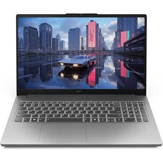 联想 LOQ Essential – AI 学生游戏笔记本电脑 – 英特尔® 酷睿™ i5-12450HX 处理器 – 15.6 英寸 FHD IPS 显示屏 – 144Hz 刷新率 – NVIDIA® GeForce RTX™ 4050 显卡 – 8GB 内存