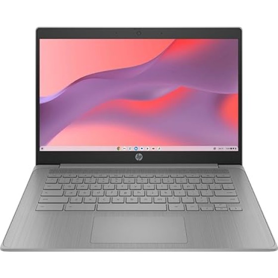 惠普 2023 款 Chromebook 笔记本电脑，14 英寸显示屏，英特尔赛扬 N4120 处理器，4GB 内存，64GB eMMC 存储，英特尔 UHD Graphics 600 集成显卡，支持 WiFi