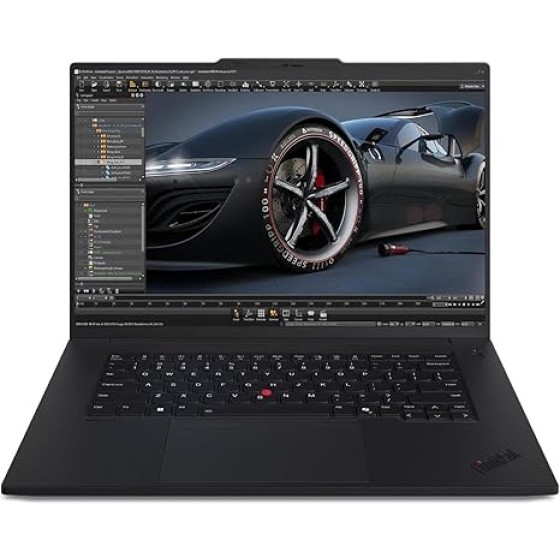 联想 ThinkPad P1 Gen 7 工作站笔记本电脑 - 英特尔第 14 代 Ultra7 165H 16 核处理器，NVIDIA GeForce RTX 4070 显卡，32GB 内存，1TB NVMe 固态硬盘，16 英寸